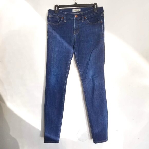 Madewell 8in Skinny Mid Rise Jeans E2570 Size 29 - Picture 1 of 10